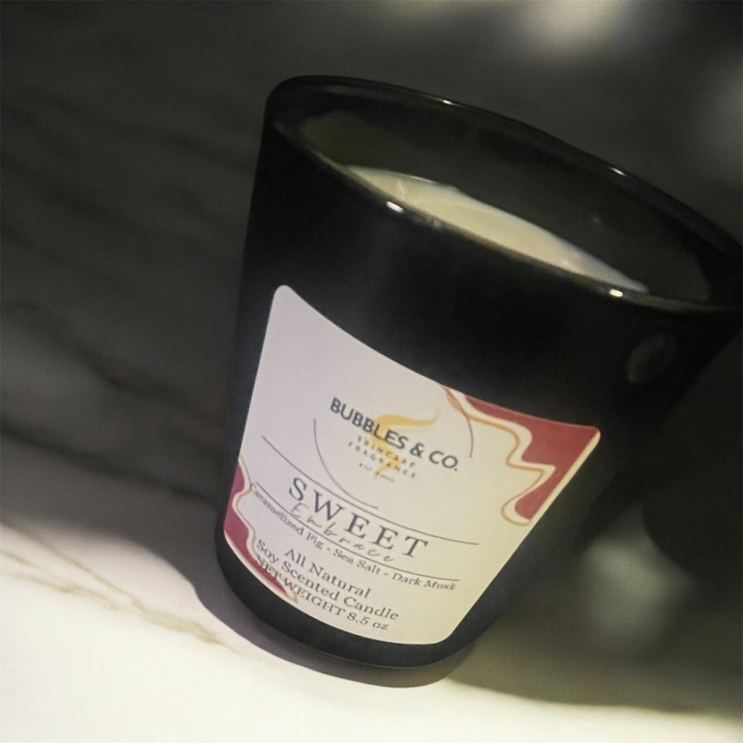 Sweet Embrace Double Wick Hand Poured Soy Candle