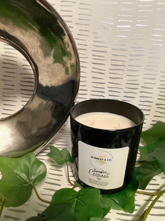 Bamboo Coconut Double Wick Hand Poured Soy candle