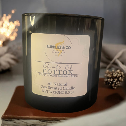 Clouds of Cotton Double Wick Hand Poured Soy Candle
