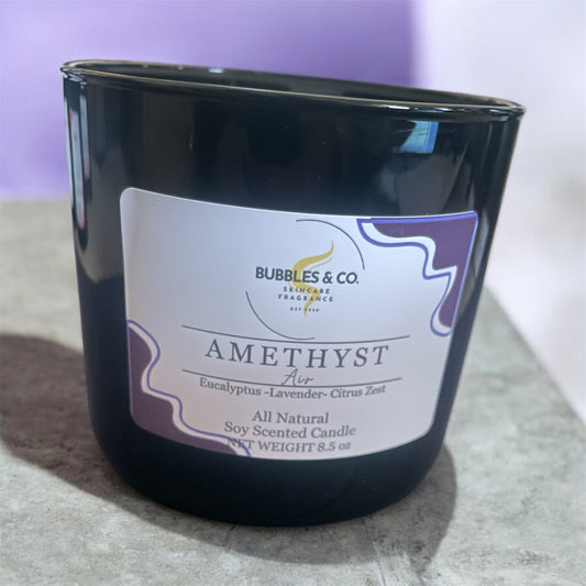 Amethyst Air 3-Wick Hand Poured Soy candle